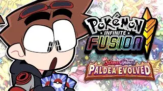 Pokémon Infinite Fusion and Paldea Evolved TCG pulls