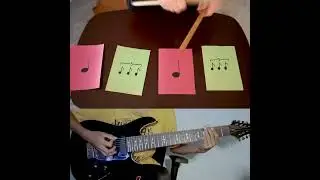 Rhythm Challenge in 8 string guitar #120bpm