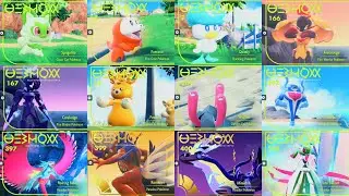 Pokémon Scarlet & Violet - All List Pokédex with Picture + Exclusive Pokémon, Paradox And Ruinous