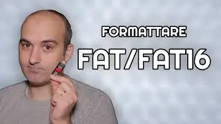 Come formattare in FAT/FAT16 (diverso da exFAT e FAT32)