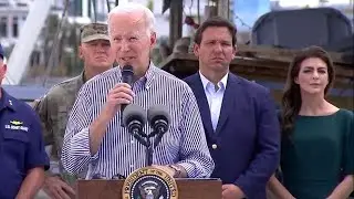 Biden on Hurricane Ian: Recovery in Florida is going to take years