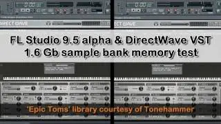 FL Studio 9.5 Memory Management - 64/32 bit bridged wrapper