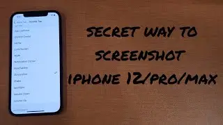 How To Take A Screenshot On iPhone 12 #BackTap [Works on 12 Pro, 12 Pro Max, & 12 Mini]