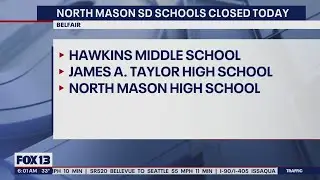 3 schools in Mason County schools shut down because of threats