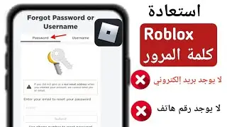 كيفية إعادة تعيين كلمة مرور Roblox بدون بريد إلكتروني (2024) - استعادة حساب Roblox الخاص بك