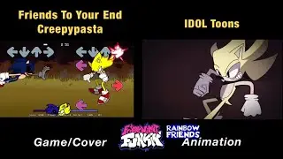Rainbow Friends To Your End But Everyone Sings It (V4) | GAME x FNF Animation