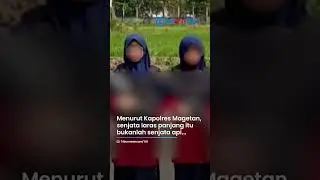 VIRAL POTRET Sejumlah Santriwati Berpose Tenteng Senjata Laras Panjang, Ternyata Ini Faktanya