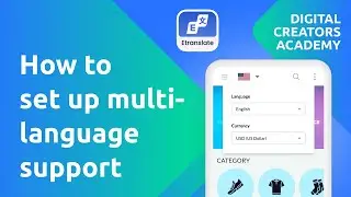 How to set up multi-language support at your Shopify store and Andromo app