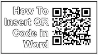 How to create QR Code in Microsoft Word