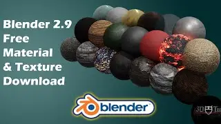 Blender 2.9 Free Material & Texture Download 🎁( Pack 1 )🎁