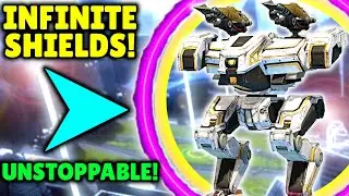 OMG! Infinite Shield NEMESIS w/ Absorber Aegis & Ancile SHIELDS | War Robots 9.0 Mk3 Gameplay WR