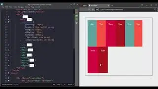 The align-content property with CSS Flexbox