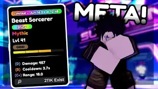 Getting The NEW *SHINY* Monster Sorcerer In Anime Defenders! (OP)