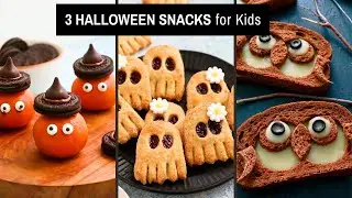 3 Spook-tacular Snacks for Kids. No Special Tools Needed!