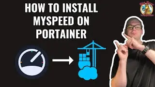 How to install MySpeed on Portainer