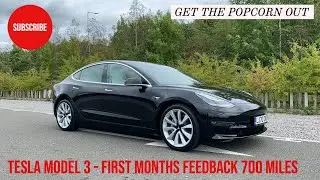 Tesla model 3 Long Range Oct 2020 - First month update - 700 miles [Its a long one]