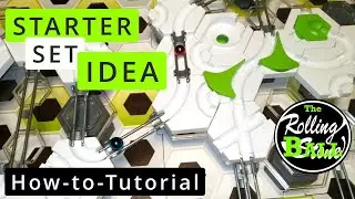 Gravitrax Track Tutorial: Idea for 1 STARTER SET (How to build with Gravitrax)