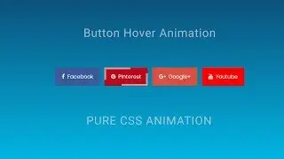 CSS button hover animation | Creative button Animation Effects