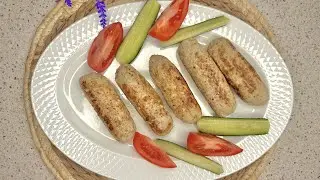 Легкі домашні ковбаски - готуйте, коли хочеться | Delicious turkey sausages with mozzarella