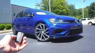 2018 Volkswagen Golf R: Start Up, Exhaust, Test Drive and Review