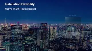 VPL-PHZ60/PHZ50 Projector Installation Flexibility