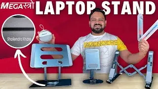 I Tested Laptop Stand with Personalized Printed Message | Best Laptop Stand 2024 | megastro stands