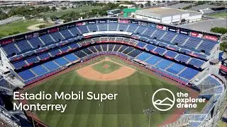 Estadio Mobil Super, Monterrey #4k #dronefootage #monterrey #mobilsuper