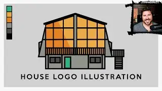 Inkscape Tutorial: How to Make a Custom House Logo Illustration