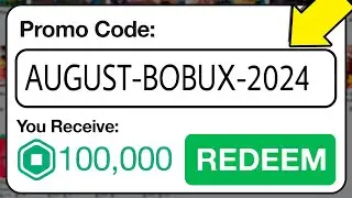 This *SECRET* Promo Code Gives FREE ROBUX! (Roblox September 2024)