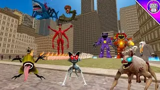 Nextbots in Playground Mod V4.3.6 Zoochosis Troops Invade Big City And Infects All Animals and Human