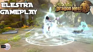 Gameplay Elestra/Cryomancer Dragon Nest 2 Evolution - Skills Showcase & Gameplay (Android Mobile)