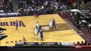 03/04/2014 Florida vs South Carolina Men's Basketball Highlights