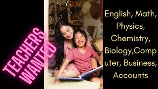 Teaching online abroad job Physics Chemistry biology computer maths economics 
