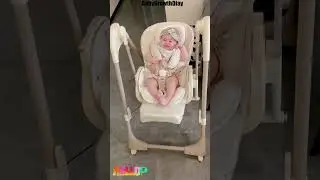 Tired of Constantly Holding Your Baby? The Electrical Baby Swing Sitting Highchair to the Rescue!