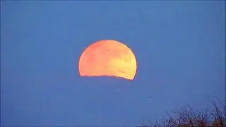 Лунное затмение. Выход из затмения. Саковщина. 5 мая 2023г. Moon eclipse. Exit.