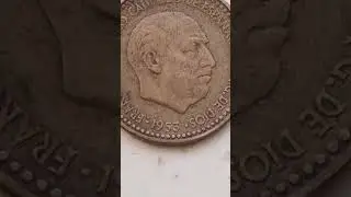 12.000$ 1 PESETA ..RARE COINS SPANIA 1869-1999 REY Francisco e REY Carlos l.