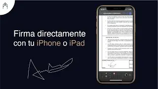 Cómo firmar un documento Pdf en iPhone y iPad