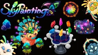 SkyPainting 2024 - All Costumes / Decorations 4k