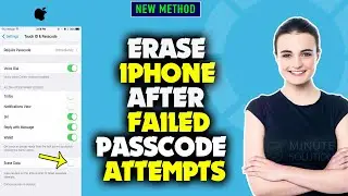 How To Erase iPhone After 10 Failed Passcode Attempts 2024