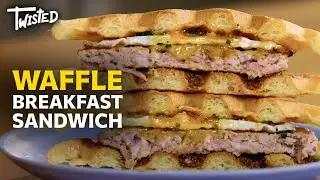 Try This Brazilian Waffle Sandwich! | Twisted