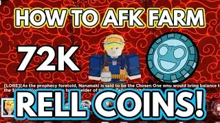 HOW TO (AFK) AUTO FARM  RELL COINS! | Shindo Life