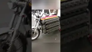 CRAZIEST Bike On EARTH - 48 Cylinder Kawasaki Beast