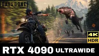 Days Gone | RTX4090 | 60-100% POWER LIMIT | 3840x1600 Ultrawide | HDR