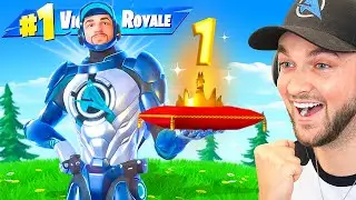 My *FIRST* Icon Victory Royale! (Ali-A Fortnite Skin)