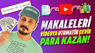 YAPAY ZEKA İLE OTOMATİK VIDEO YAP PARA KAZAN - İnternetten Para Kazanma 💥