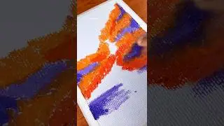 Scenery Drawing with Oil Pastel and Poster Colours 