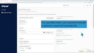 How to change the password of your email account with CloudSpace