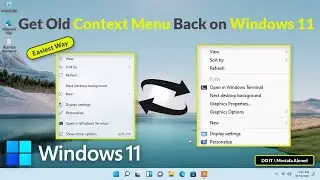 How to Get the Windows 10 Context Menu Back on Windows 11