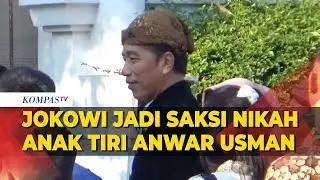 Presiden Jokowi jadi Saksi Nikah Anak Tiri Anwar Usman di Solo