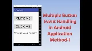 Multiple button event handling in android application, Method-1,#10